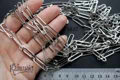 Цепь средняя, овальное звено 6х18 мм, №1037, отрезок 50 см