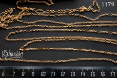 Цепочка фигурная с прямоугольниками, № 1179, отрезок 50 см Цепочка фигурная с прямоугольниками, № 1179, отрезок 50 см