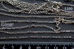 Цепочка фигурная с прямоугольниками, № 1180, отрезок 50 см Цепочка фигурная с прямоугольниками, № 1180, отрезок 50 см