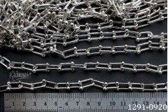 Цепь фигурная "Тиффани", №1291-0920, отрезок 24 см Цепь фигурная "Тиффани", №1291-0920, отрезок 24 см