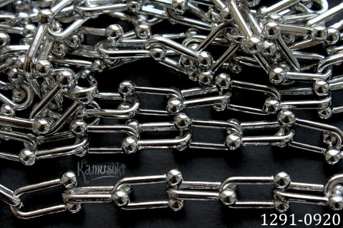 Цепь фигурная "Тиффани", №1291-0920, отрезок 24 см Цепь фигурная "Тиффани", №1291-0920, отрезок 24 см