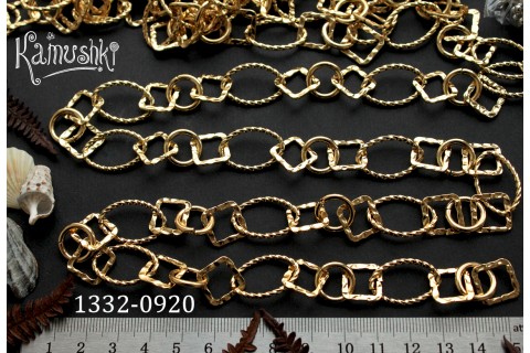 Цепочка №1332-0920, "фантазийная", отрезок 21 см Цепочка №1332-0920, "фантазийная", отрезок 21 см