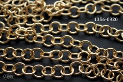 Цепочка №1356-0920, фигурная "кольцо 8 мм", отрезок 50 см Цепочка №1356-0920, фигурная "кольцо 8 мм", отрезок 50 см