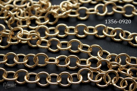 Цепочка №1356-0920, фигурная "кольцо 8 мм", отрезок 50 см Цепочка №1356-0920, фигурная "кольцо 8 мм", отрезок 50 см