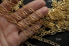 Цепь "овальная", звено 5х8 мм, отрезок 50см, №1407-0920