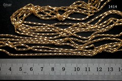 Цепь плоская с прямоугольным звеньями 2 мм, №1414, отрезок 50 см