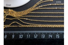 Цепь, звено овальное 1,6х2,3 мм, №1432, 50 см