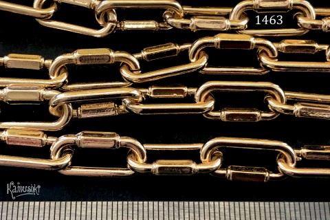 Цепь крупная №1463-0920, звено 9х19 мм, отрезок 24 см Цепь крупная №1463-0920, звено 9х19 мм, отрезок 24 см