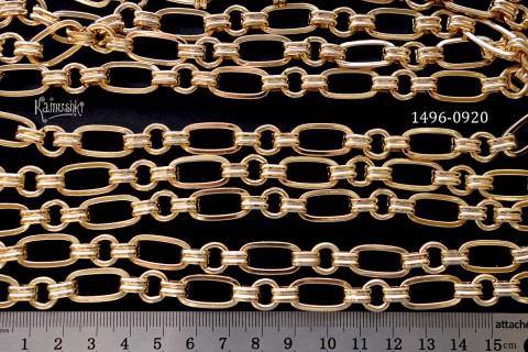 Цепь фигурная, №1496-0920, отрезок 24 см