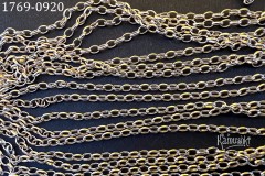 Цепь фигурная "овалы 3 мм", отрезок 50 см, №1769-0920