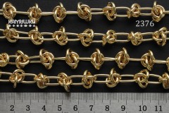 Цепь крупная с узелками, № 2376-0920, отрезок 24 см Цепь крупная с узелками, № 2376-0920, отрезок 24 см