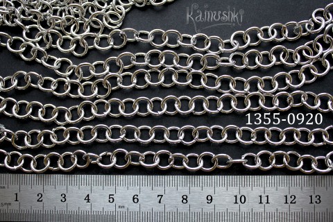 Цепочка фигурная "кольцо 8 мм", №1355-0920, отрезок 50 см Цепочка фигурная "кольцо 8 мм", №1355-0920, отрезок 50 см