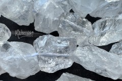Кварц белый, куски необработанные средние, набор 9 см 