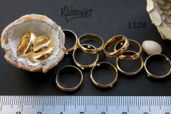 Коннектор "рамка для бусины" 4х14 мм, №1128, 1 шт Коннектор "рамка для бусины" 4х14 мм, №1128, 1 шт
