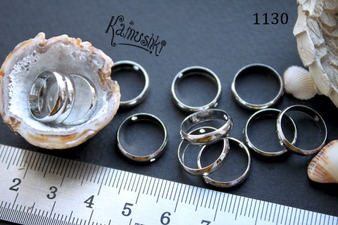 Коннектор "рамка для бусины" 4х14 мм, №1130, 1 шт