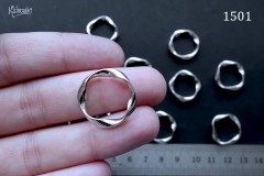 Коннектор круг 20 мм, №1501, 1 шт Коннектор круг 20 мм, №1501, 1 шт