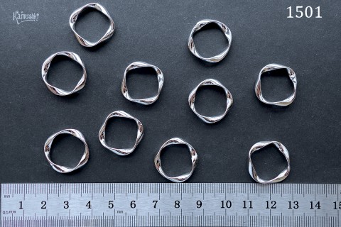 Коннектор круг 20 мм, №1501, 1 шт