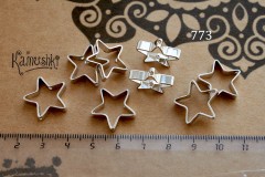 Коннектор-рамка "звезда" 20х2,5 мм, №773-1-R Коннектор-рамка "звезда" 20х2,5 мм, №773-1-R