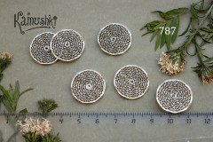 Коннектор рифленый декоративный, 22 мм, №787, 1 шт