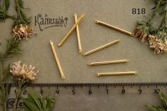 Коннектор цилиндрический "палочка 25 мм" №818, 1 шт Коннектор цилиндрический "палочка 25 мм" №818, 1 шт