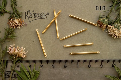 Коннектор цилиндрический "палочка 25 мм" №818, 1 шт