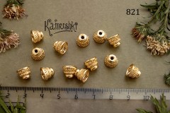 Шапочка-концевик конусообразная, 6,5х8 мм, №821, 1 шт Шапочка-концевик конусообразная, 6,5х8 мм, №821, 1 шт