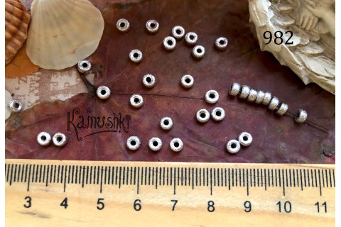 Рондель "сахарный" 3х4 мм, №982-0920, 1 шт