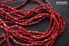 Коралл красный, палочки разной формы, набор 9,5 см Коралл красный, палочки разной формы, набор 9,5 см