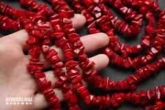 Коралл красный, крошка крупная, набор 9,5 см Коралл красный, крошка крупная, набор 9,5 см