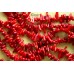 Коралл красный, палочки, набор 9,5 см