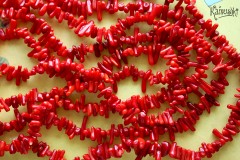Коралл красный, палочки, набор 9,5 см Коралл красный, палочки, набор 9,5 см