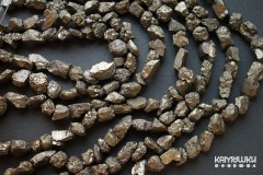 Пирит, необработанные куски крупные, набор 9 см Пирит, необработанные куски крупные, набор 9 см