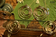Подвеска "кольца" рельефные №036, 1 шт Подвеска "кольца" рельефные №036, 1 шт