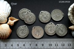 Подвеска двухсторонняя "дракон" 20х21,5 мм, №1520S-0920, 1 шт