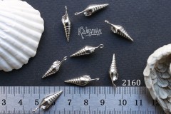 Подвеска "ракушка тибия", 5х21 мм, №2160-0920, 1 шт Подвеска "ракушка тибия", 5х21 мм, №2160-0920, 1 шт