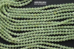 Пренит, шар граненый 3 мм, набор 9,5 см Пренит, шар граненый 3 мм, набор 9,5 см