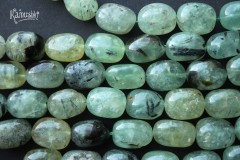 Пренит, крупная галтовка, овал, 15х20 мм, набор 4 бусины Пренит, крупная галтовка, овал, 15х20 мм, набор 4 бусины
