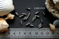 Концевик для шнура 2,5 мм, сталь, №1508S-0920, 1 шт Концевик для шнура 2,5 мм, сталь, №1508S-0920, 1 шт