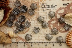 Шапочка, лепестки-завитушки №667, 10 мм, 1 шт. Шапочка, лепестки-завитушки №667, 10 мм, 1 шт.