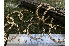 Швензы-гвоздики №1083 "Цепочка" 33 мм, 1 пара Швензы-гвоздики №1083 "Цепочка" 33 мм, 1 пара
