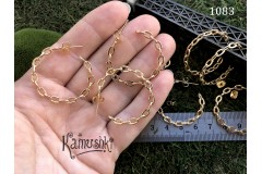 Швензы-гвоздики №1083 "Цепочка" 33 мм, 1 пара Швензы-гвоздики №1083 "Цепочка" 33 мм, 1 пара
