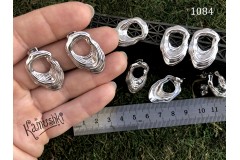 Швензы-гвоздики "Драпировка" 18х27 мм, №1084, 1 пара Швензы-гвоздики "Драпировка" 18х27 мм, №1084, 1 пара