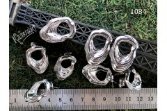 Швензы-гвоздики "Драпировка" 18х27 мм, №1084, 1 пара Швензы-гвоздики "Драпировка" 18х27 мм, №1084, 1 пара