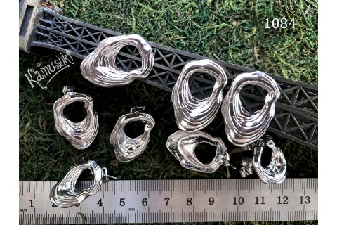 Швензы-гвоздики "Драпировка" 18х27 мм, №1084, 1 пара Швензы-гвоздики "Драпировка" 18х27 мм, №1084, 1 пара