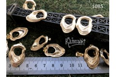 Швензы-гвоздики "Драпировка" 18х27 мм, №1085, 1 пара Швензы-гвоздики "Драпировка" 18х27 мм, №1085, 1 пара