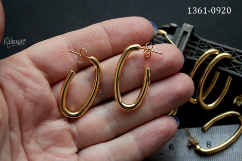Швензы-гвоздики "овал 31 мм" №1361-0920, 1 пара
