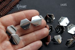 Швензы-гвоздики №1435 "шестиугольник", 16х17 мм, 1 пара