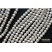 Жемчуг белый "нейтральный", овал 8 мм, набор 12 бусин