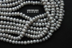 Жемчуг серый, кукуруза 5-6 мм, набор 9 см Жемчуг серый, кукуруза 5-6 мм, набор 9 см
