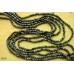 Змеевик с хризотилом, шар граненый 3 мм, набор 9,5 см